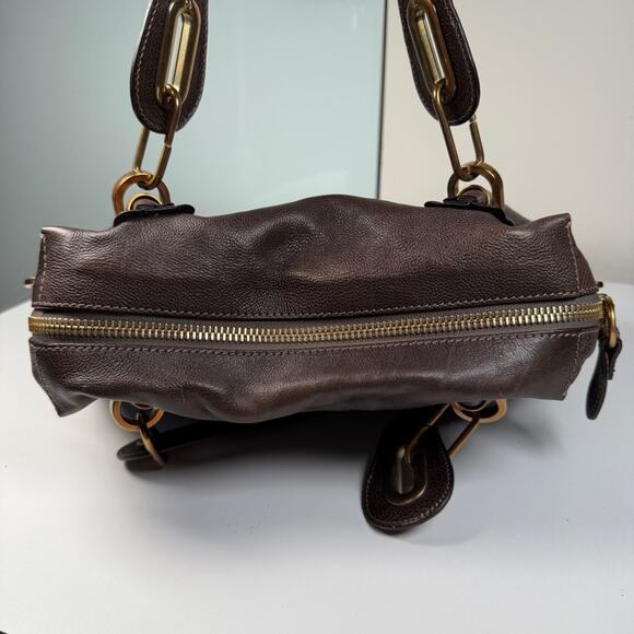 Chloé Paraty Brown Leather Tote - Picture 11 of 16
